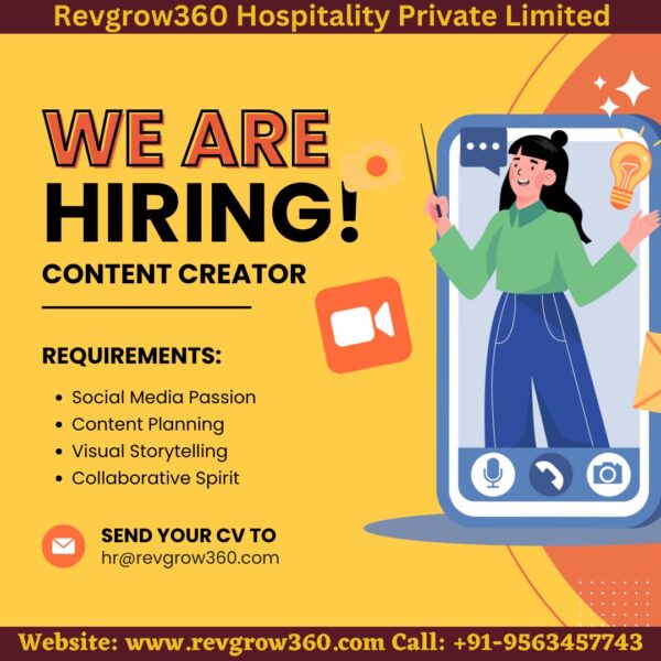 Revgrow360 Hiring Social Media Content Creator