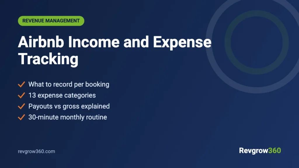 airbnb income and expense tracking Airbnb Income and Expense Tracking: A Simple System