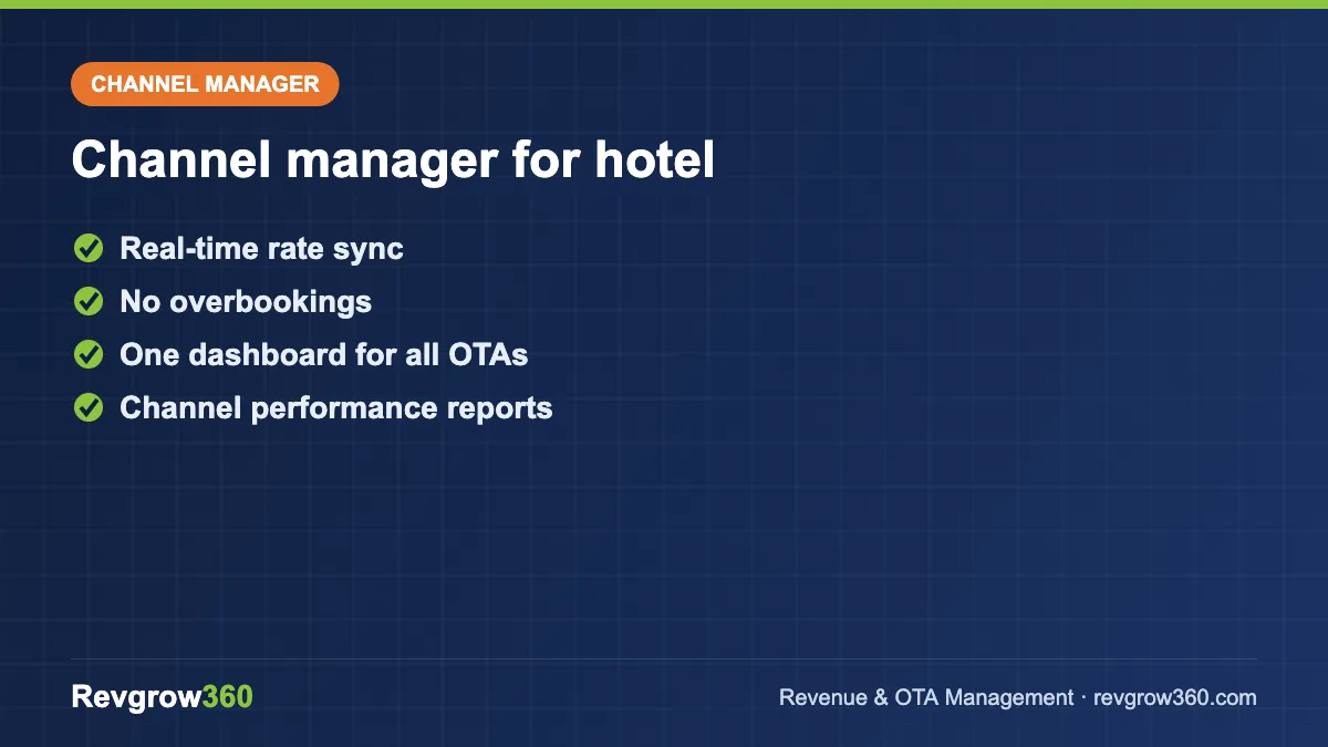 best channel manager for hotel rg360 guide Channel Manager For Hotel – Revgrow360