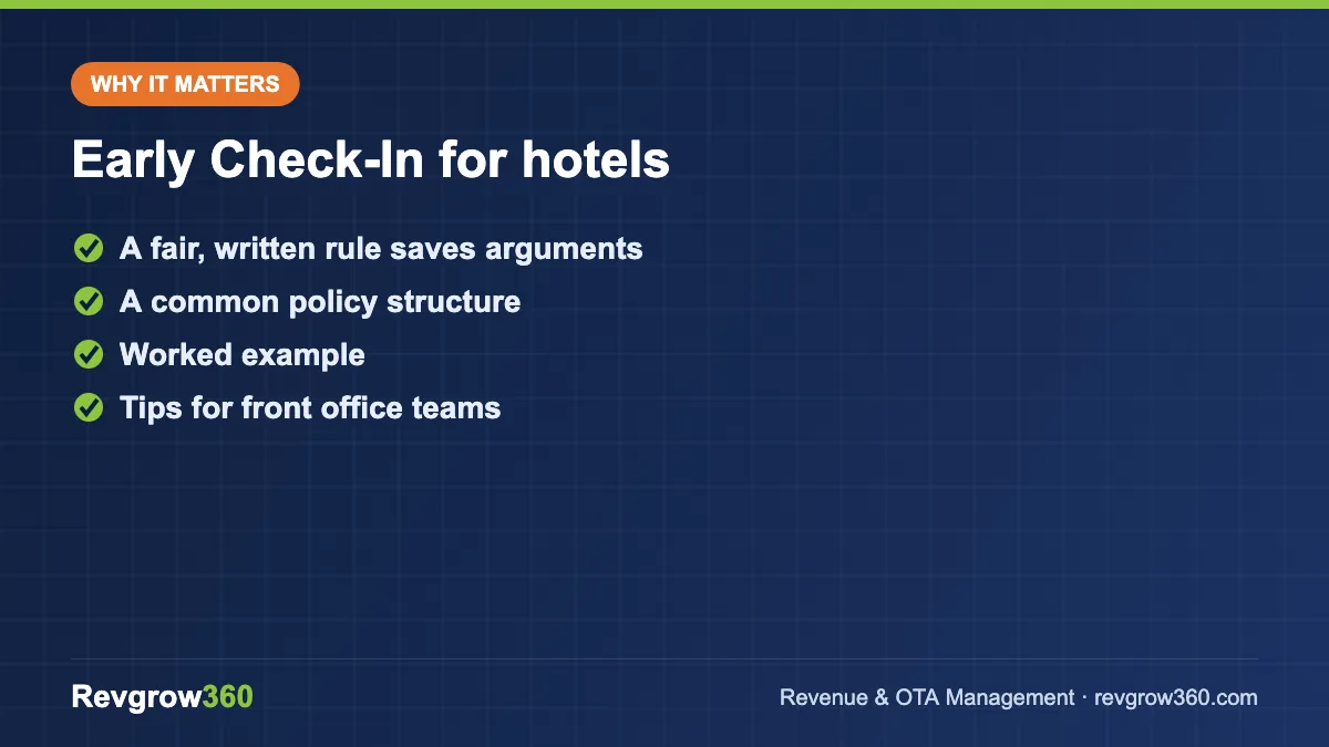 early check in charge calculator tool formula early check-in for hotels – key points