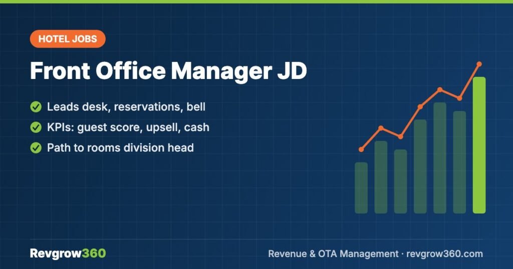 front office manager job description Front Office Manager Job Description: Duties, Skills and Salary
