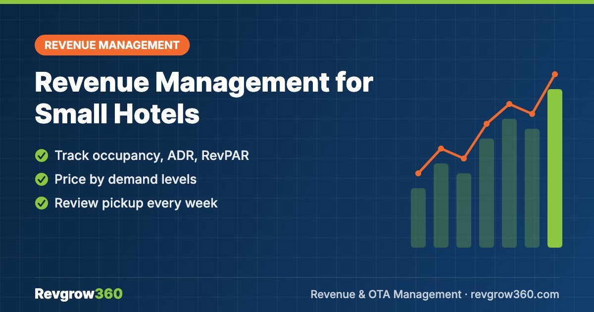 Hotel Revenue Management for Small Hotels: A Practical Guide