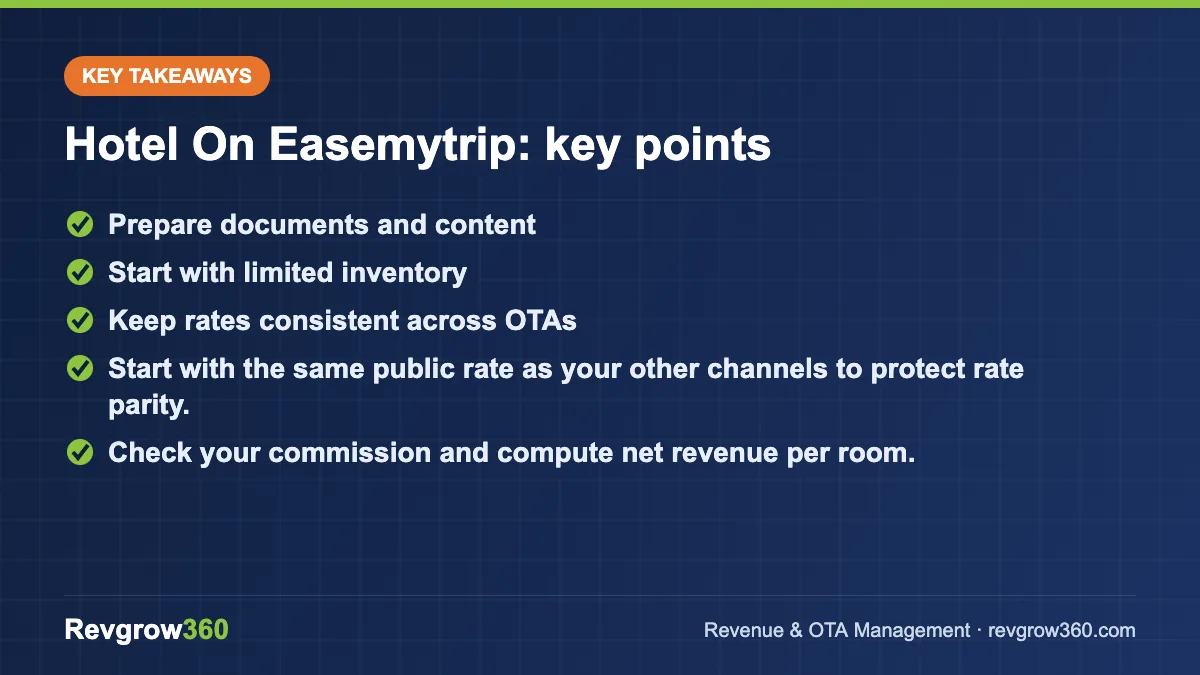 how to list hotel on easemytrip takeaways hotel on easemytrip – key takeaways