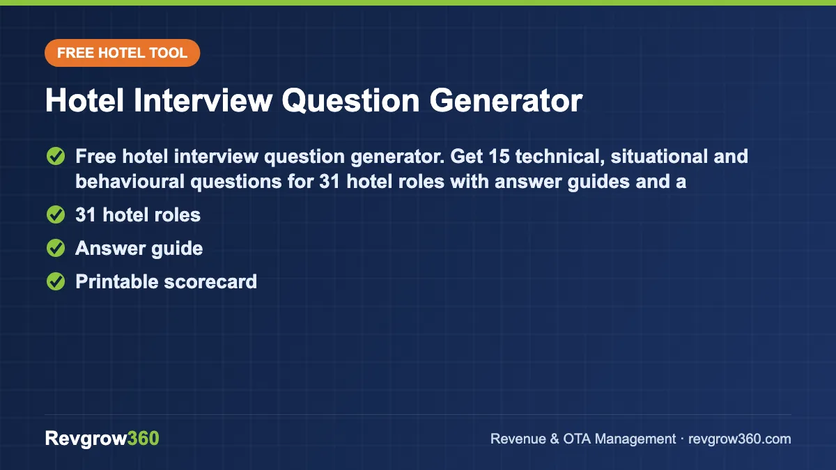 interview question – free online tool