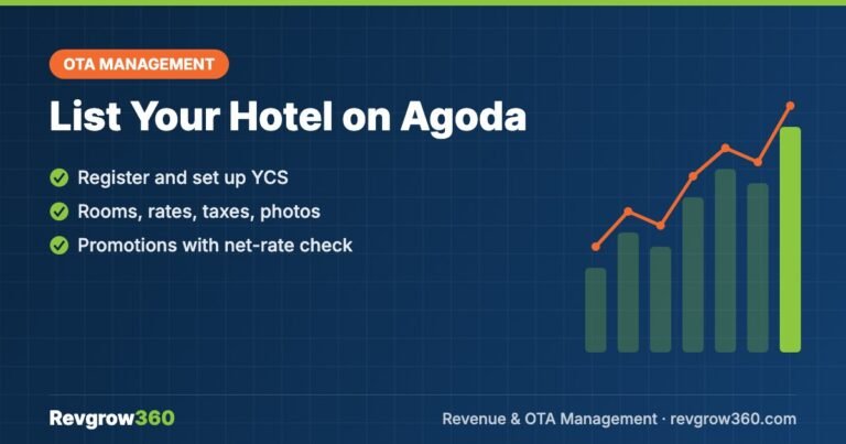 list hotel on agoda How to List Your Hotel on Agoda (YCS): Step-by-Step Guide