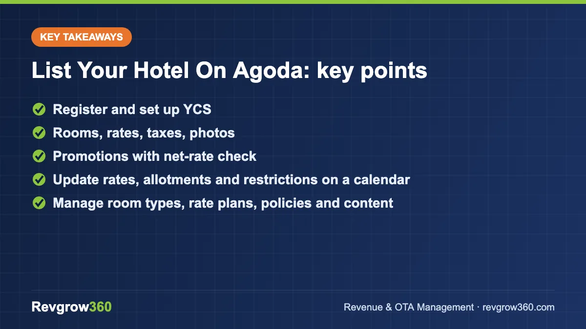 list hotel on agoda takeaways list your hotel on agoda – key takeaways
