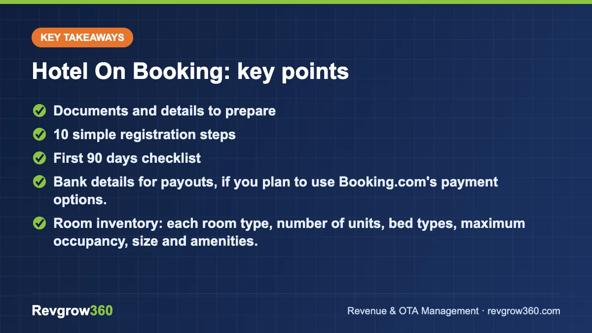 list hotel on booking com takeaways hotel on booking – key takeaways