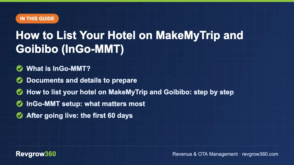 list hotel on makemytrip guide list your hotel on makemytrip guide – topics covered
