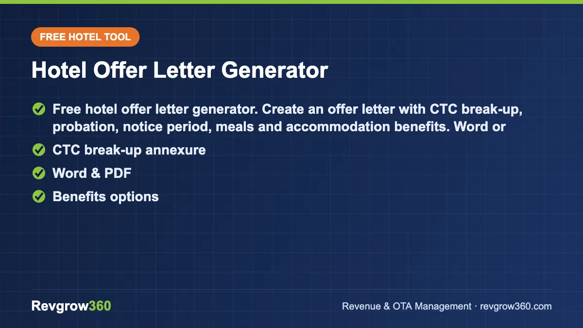offer letter generator tool card offer letter – free online tool