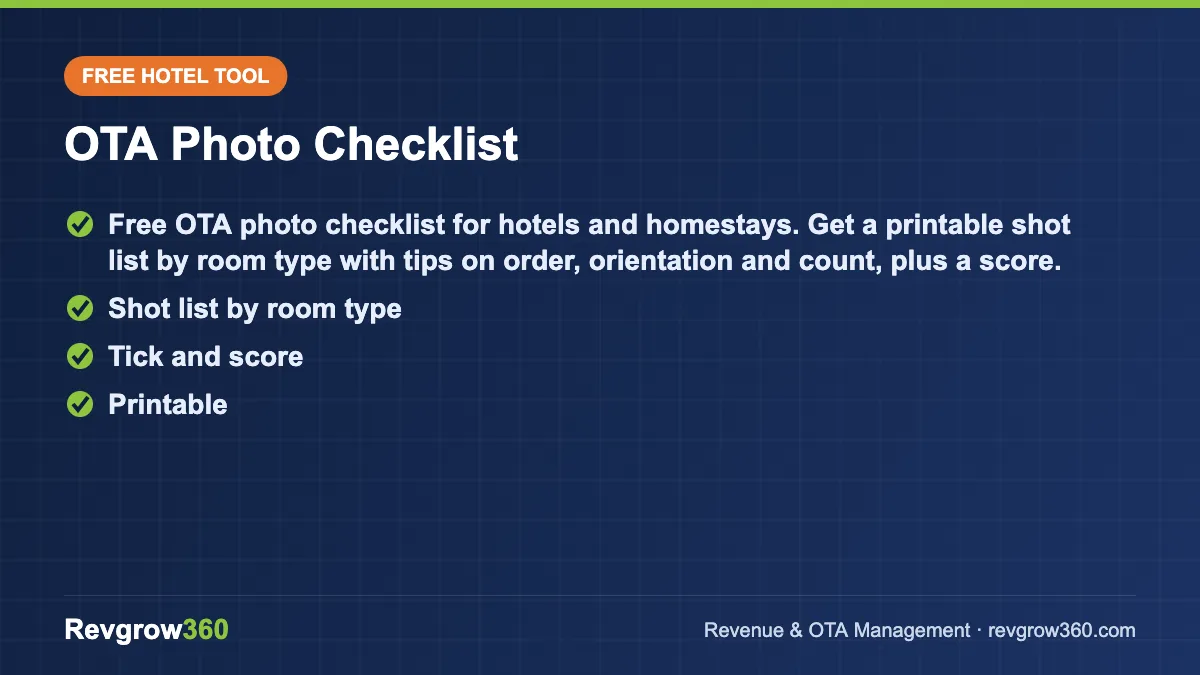 ota photo checklist – free online tool