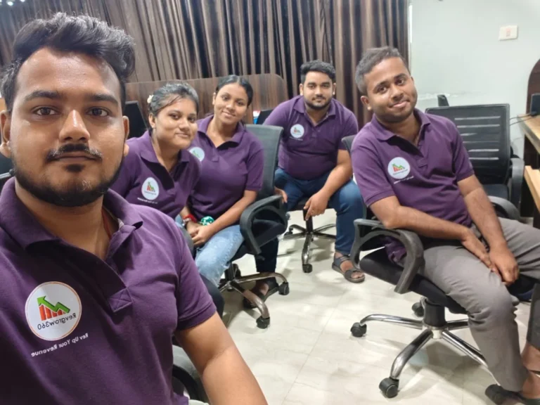 Revgrow360 team in uniform at the office