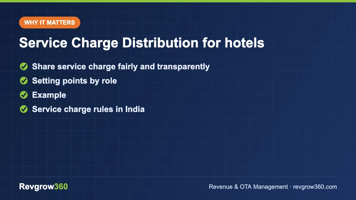 service charge distribution calculator tool formula service charge distribution for hotels – key points