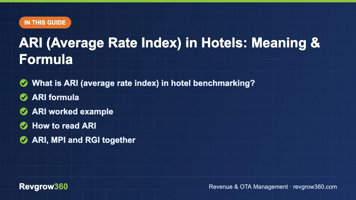 what is ari guide rate index guide – topics covered