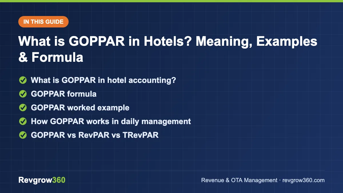 what is goppar guide goppar in hotel guide – topics covered