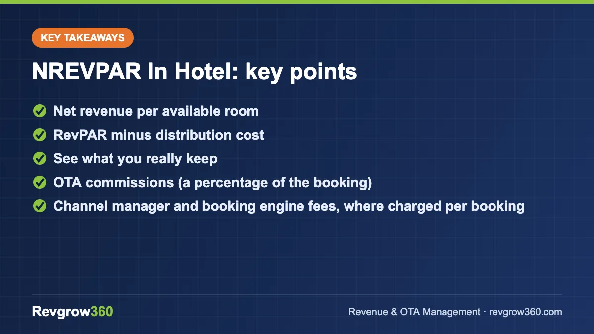 what is nrevpar takeaways nrevpar in hotel – key takeaways