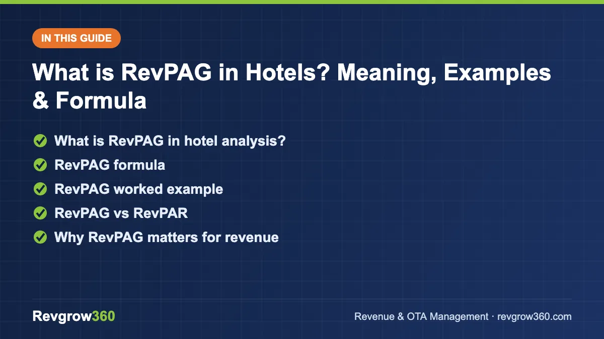 revpag in hotel guide – topics covered